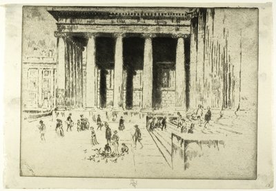 The Steps, British Museum tekijältä Joseph Pennell