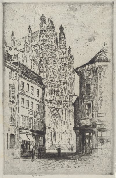Transept, Beauvais tekijältä Joseph Pennell