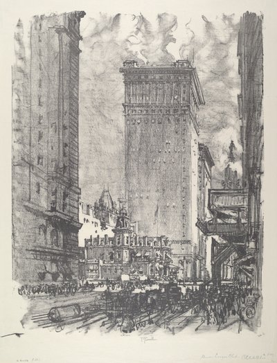 Union League, 1912. tekijältä Joseph Pennell