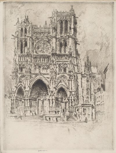 Länsirintama, Amiens tekijältä Joseph Pennell