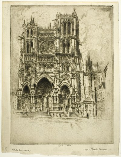 Länsirintama, Amiens tekijältä Joseph Pennell
