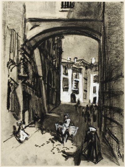 Toledo, Kaaren katu tekijältä Joseph Pennell