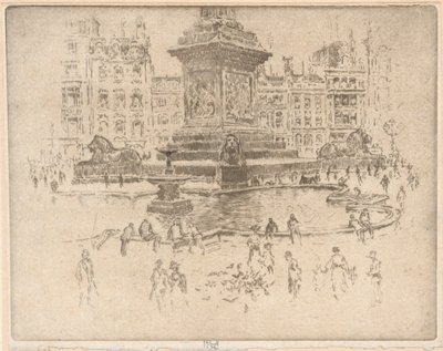 Trafalgar Square tekijältä Joseph Pennell