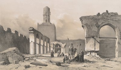 14. El Hakemin moskeija, Kairo, 1843. tekijältä Joseph Philibert Girault De Prangey