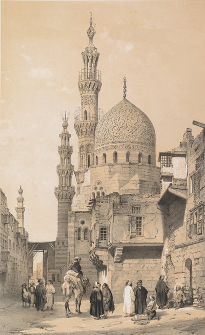 Moskeija, Kairo, 1843. tekijältä Joseph Philibert Girault De Prangey