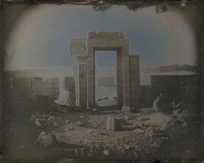Horuksen temppeli, Edfu, 1842-44. tekijältä Joseph Philibert Girault De Prangey
