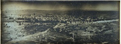 Jerusalem: panoraamanäkymä tekijältä Joseph Philibert Girault De Prangey