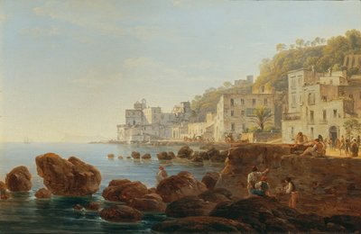 Mergellinassa lähellä Napolia tekijältä Joseph Rebell