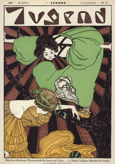 Jugend-lehden kansikuva tekijältä Joseph Rudolf Witzel