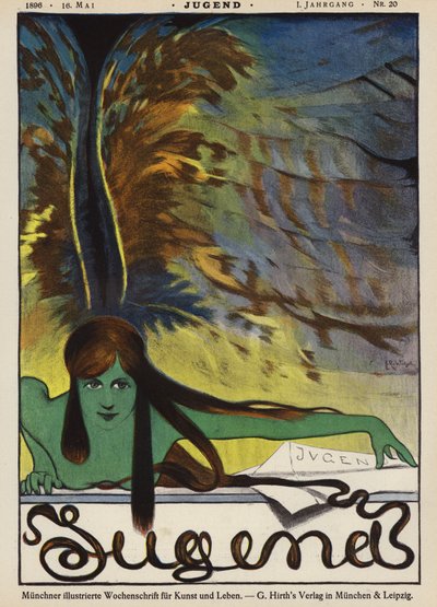 Jugend-lehden kansikuva tekijältä Joseph Rudolf Witzel