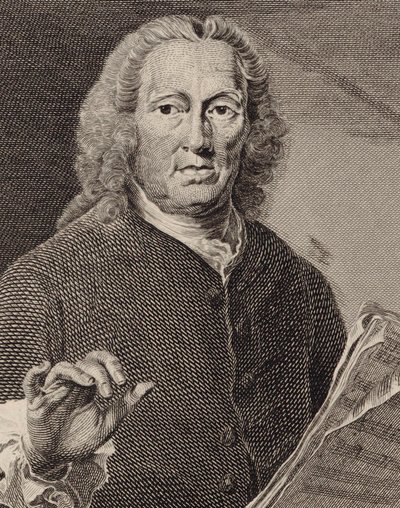 Laulaja ja säveltäjä Richard Leveridgen muotokuva 1670-1758, 1793. tekijältä Joseph Saunders