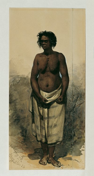 Aboriginaalinainen Wollongongista (Wollongong), Australia tekijältä Joseph Selleny