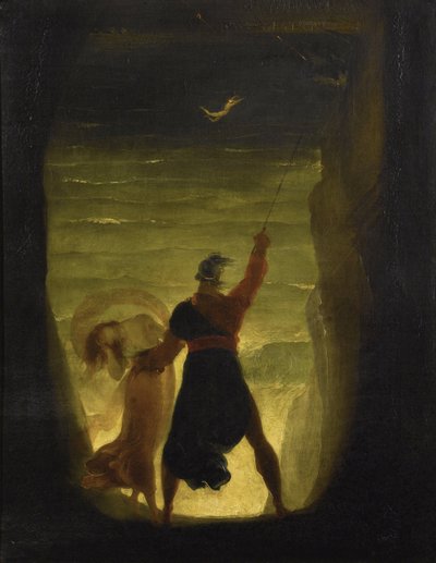 Myrsky. Prospero ja Ariel par Severn, Joseph tekijältä Joseph Severn