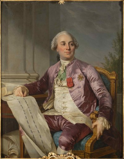 Charles Claude Flahaut de La Billarderie, Angivillerin kreivi 1730-1809, 1779. tekijältä Joseph Siffred Duplessis