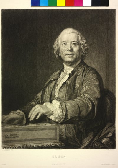 Gluck (etsaus) tekijältä Joseph Siffred Duplessis