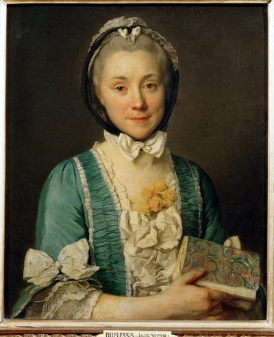 Madame Lenoir, ranskalaisen museon perustajan Alexandre Lenoirin äiti ... tekijältä Joseph Siffred Duplessis
