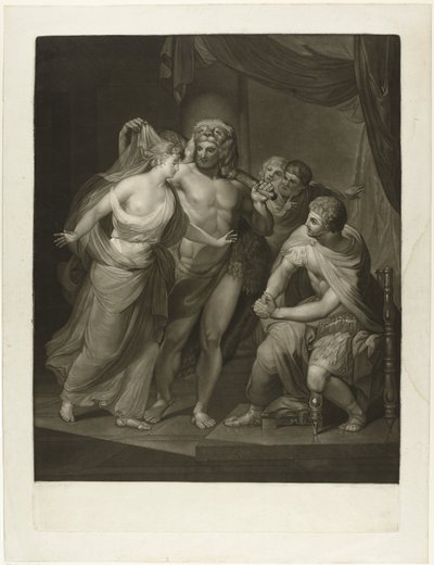 Hercules tuo Alkestisin takaisin alamaailmasta tekijältä Joseph Spiegl