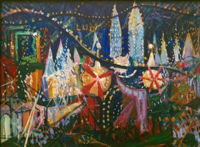 Luna Park tekijältä Joseph Stella
