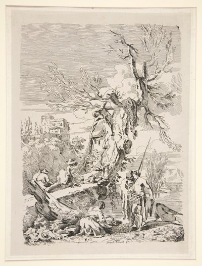 Paluu kalastuksesta tekijältä Claude Joseph Vernet