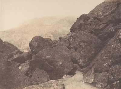 Blocks in Chaos, St-Sauveur, 1853. tekijältä Joseph Vigier