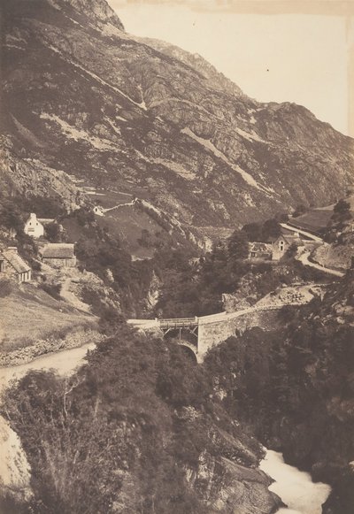 Gavarnie St Sauveurin Sia-tien silta, 1853. tekijältä Joseph Vigier