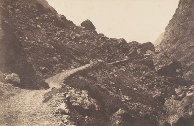 Kaaoksen polku, St-Sauveur, 1853. tekijältä Joseph Vigier