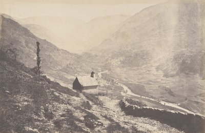 Bosostin laakso otettu kapillasta San Antonio, 1853. tekijältä Joseph Vigier