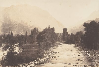 Chemin de Saisie -laakso St-Sauveurissa, 1850. tekijältä Joseph Vigier