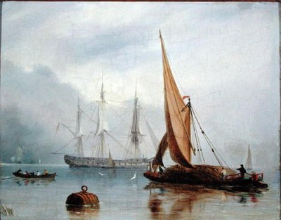 Rauhallinen päivä (öljy paneeliin) tekijältä Joseph Walters