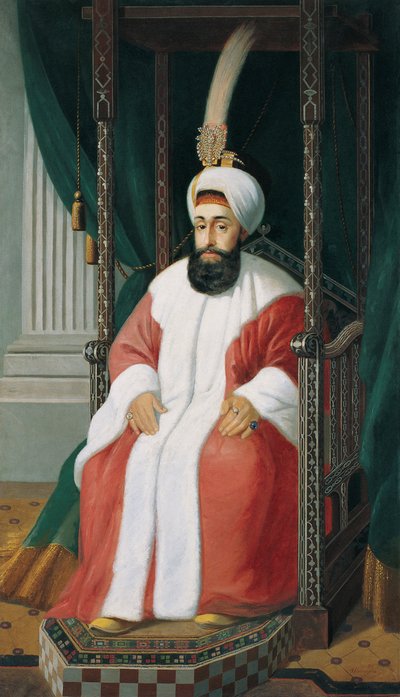 Sulttaani Selim III, 1800-luku tekijältä Joseph Warnia Zarzecki