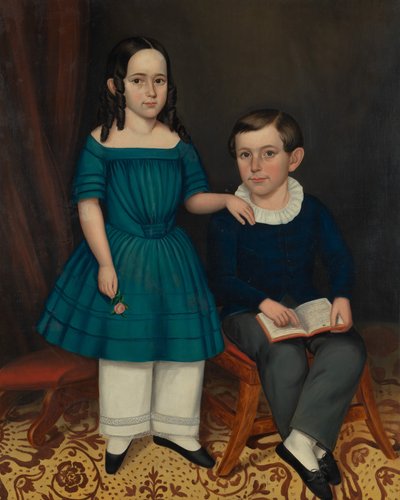 John ja Louisa Stock, 1845. tekijältä Joseph Whiting Stock