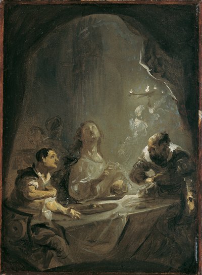 Christus Emmauksessa tekijältä Joseph Winterhalder d. J.