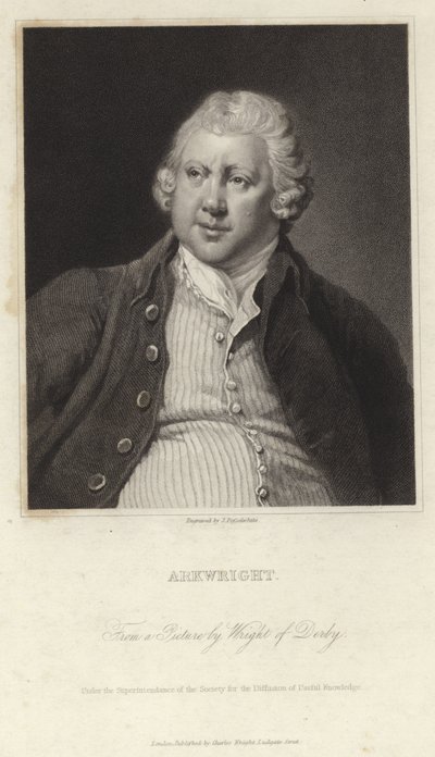 Richard Arkwright tekijältä Joseph Wright