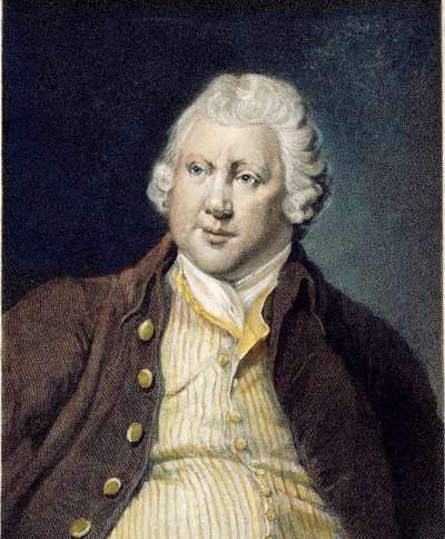 Sir Richard Arkwrightin muotokuva 17321792, n. 1790 tekijältä Joseph Wright of Derby