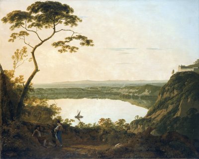 Albanon järvi tekijältä Joseph Wright of Derby