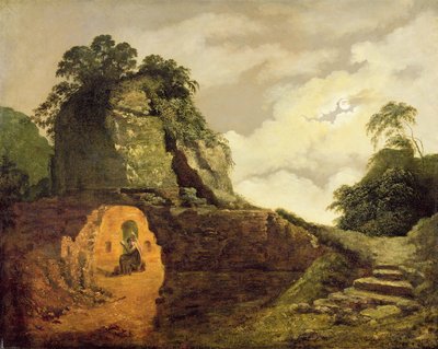 Moonlightin Vergilius-hauta ja Silius Italicus tekijältä Joseph Wright of Derby