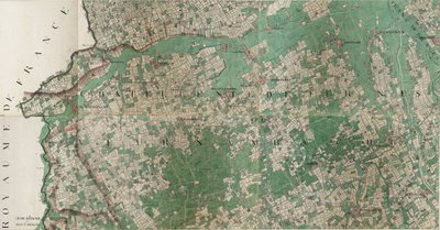 Suomi: Stavelen kartta - Roesbrugge-Haringe (Stavele), Belgia, kirjoittanut Joseph de Ferraris (1726 – 1814) tekijältä Joseph de Ferraris