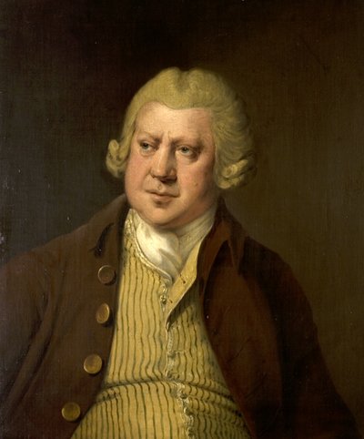 Sir Richard Arkwright (öljy kankaalle) tekijältä Joseph of Derby Wright