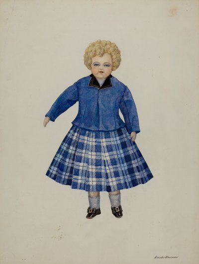 Nukke - Leslie Simpson, c. 1937 tekijältä Josephine C. Romano