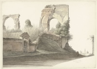 Neron akvedukti Roomassa tekijältä Josephus Augustus Knip