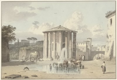 Vestan temppeli Roomassa tekijältä Josephus Augustus Knip