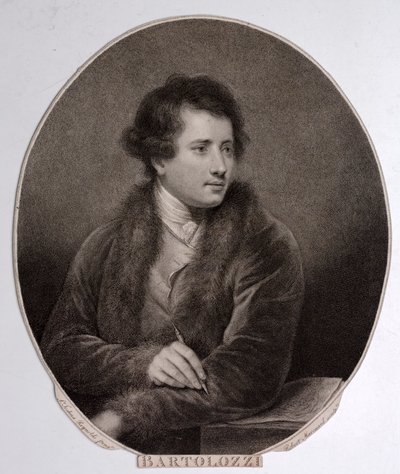 Francesco Bartolozzi, italialainen kaivertaja (kaiverrus) tekijältä Joshua (after) Reynolds