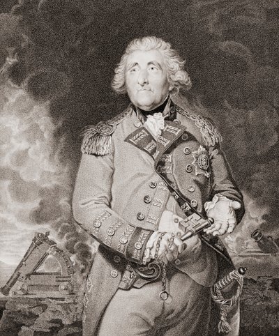 George Augustus Elliott, Lord Heathfield tekijältä Joshua (after) Reynolds