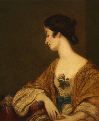 Rouva George Collierin muotokuva tekijältä Joshua (follower of) Reynolds