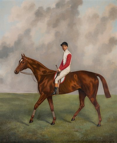Sir Hugo - Derbyn voittaja 1892, n. 1892 (öljy kankaalle) tekijältä Joshua Dighton