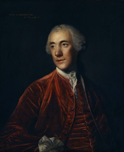 Robert Darcyn, Holdernessin neljännen jaarlin muotokuva. tekijältä Joshua Reynolds