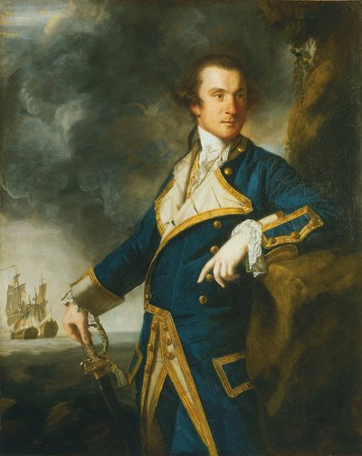 Amiraali Alexander Hood tekijältä Joshua Reynolds
