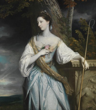 Anne Dashwood 1743-1830, myöhemmin Gallowayn kreivitär, 1764. tekijältä Joshua Reynolds