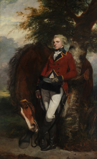Kapteeni George K. H. Coussmaker 1759-1801, 1782. tekijältä Joshua Reynolds