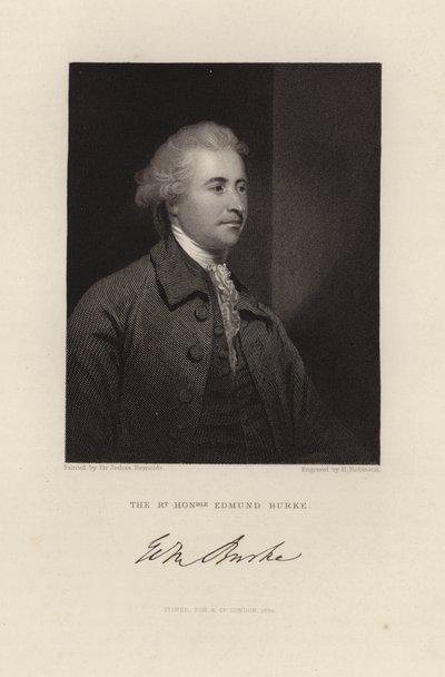 Edmund Burke tekijältä Joshua Reynolds
